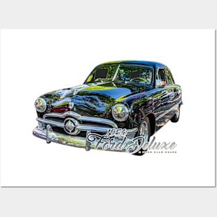 1950 Ford Deluxe 2 Door Club Coupe Posters and Art